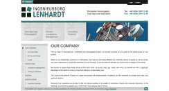 Desktop Screenshot of ib-lenhardt.com